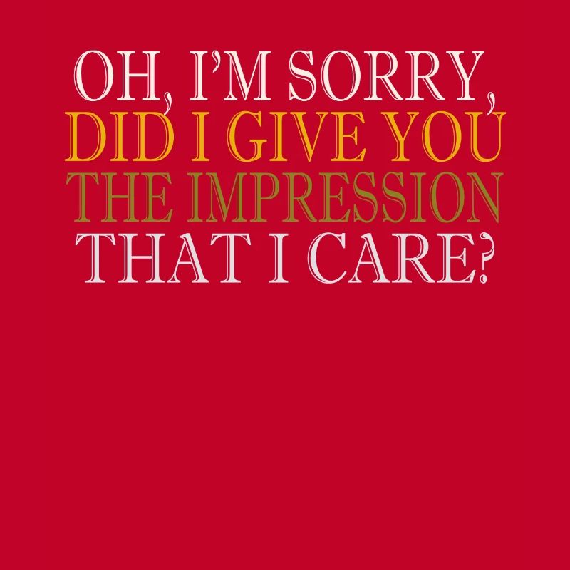 Indifference Sarcasm Different Attitude