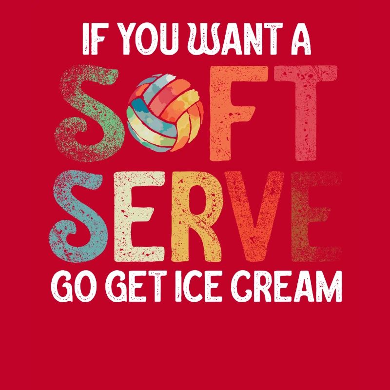 Wenn Sie ein Softeis wollen, holen Sie sich Eis