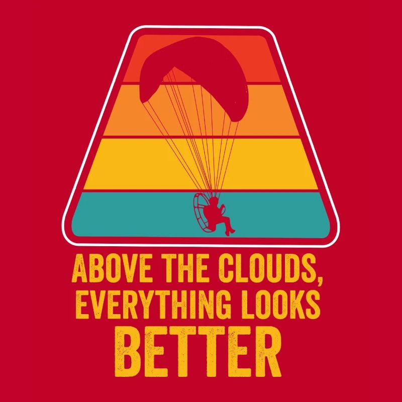Above The Clouds Paramotor Enthusiast