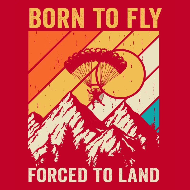 Born To Fly Forcé D’atterrir Paramoteur