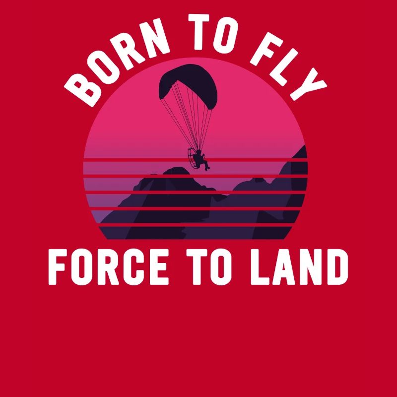 Born To Fly Forcé D’atterrir Paramoteur