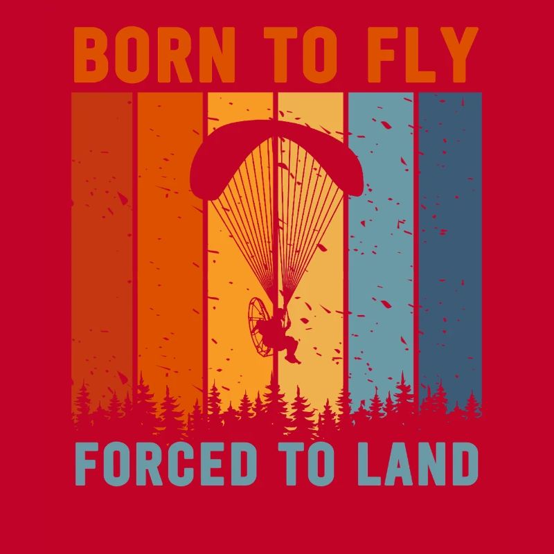 Born To Fly Forcé D’atterrir Paramoteur