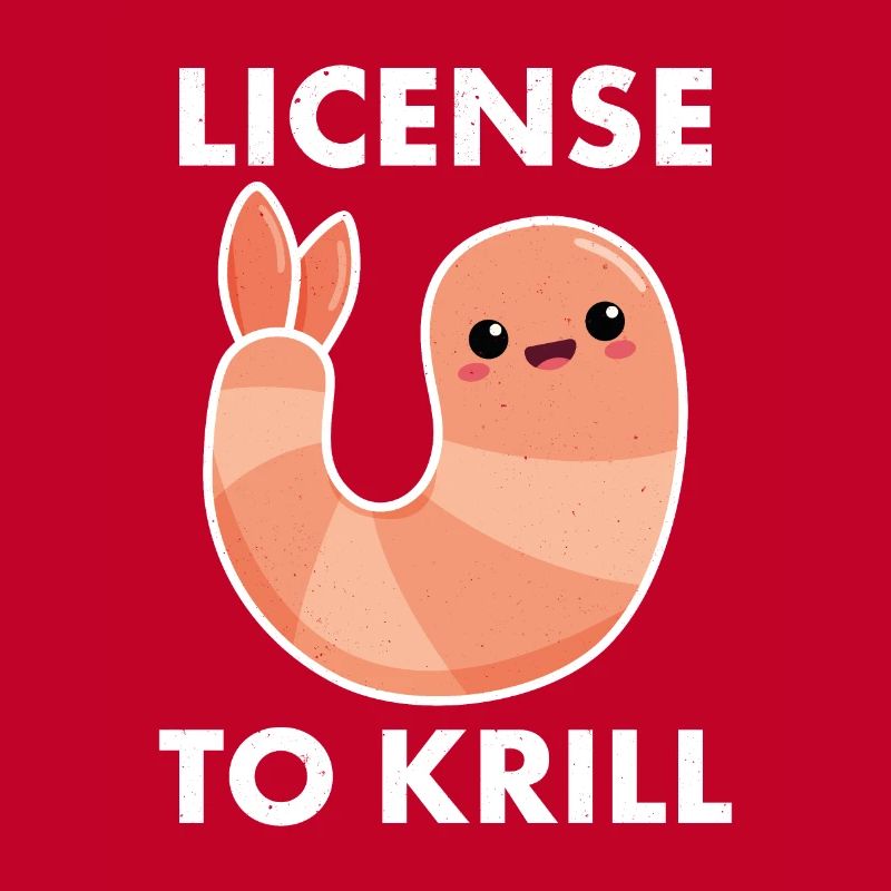 Lizenz für Krill, Garnelen oder Garnelen