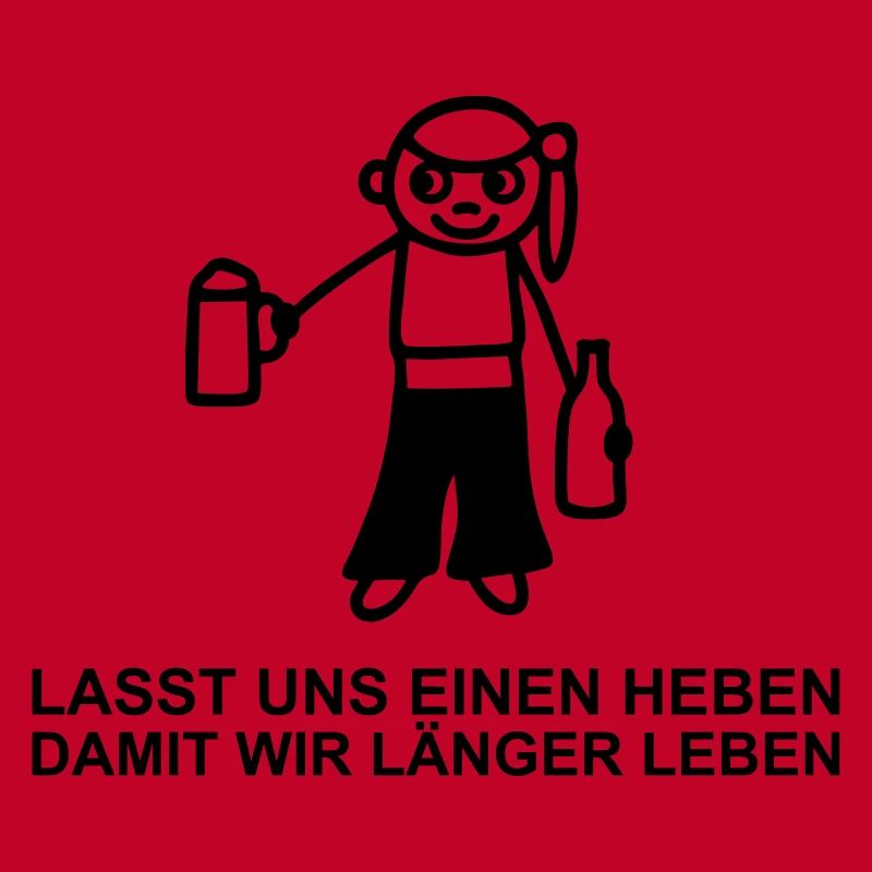 Strichmännchen Trinkspruch