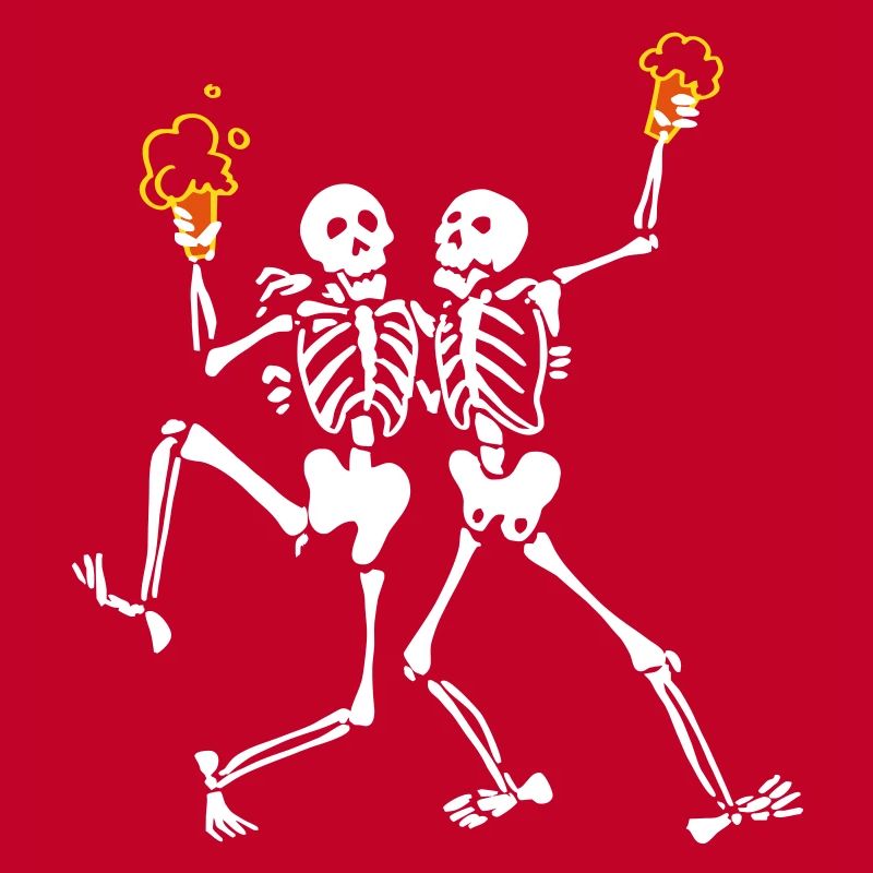 Skeletons doing java