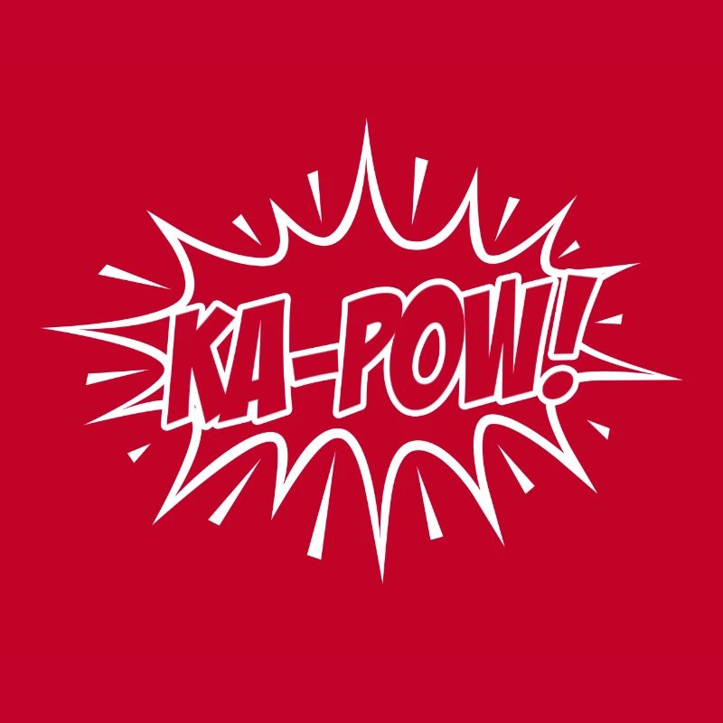 Comic Geschenk Comics KA-POW! Explosion Gezeichnet