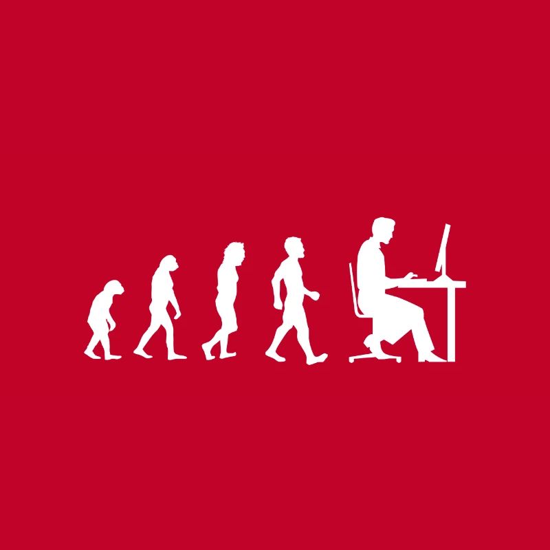 Evolution - Présent - programmeur informatique Nerd