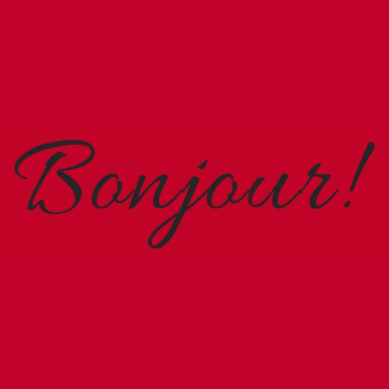Conception de texte Bonjour