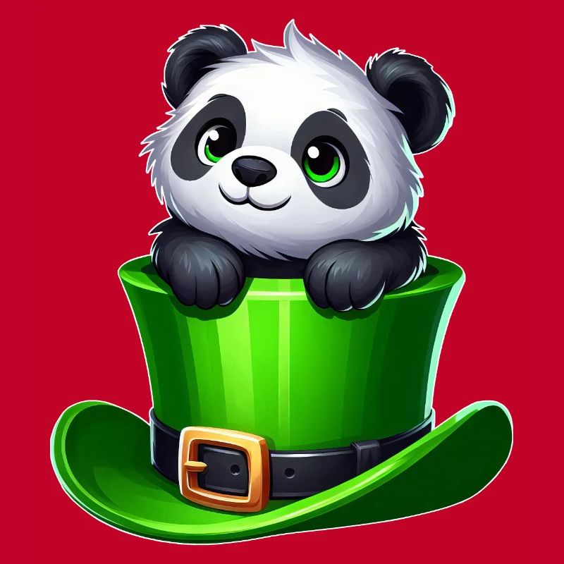 Saint-Patrick Panda Cylindre Trèfle