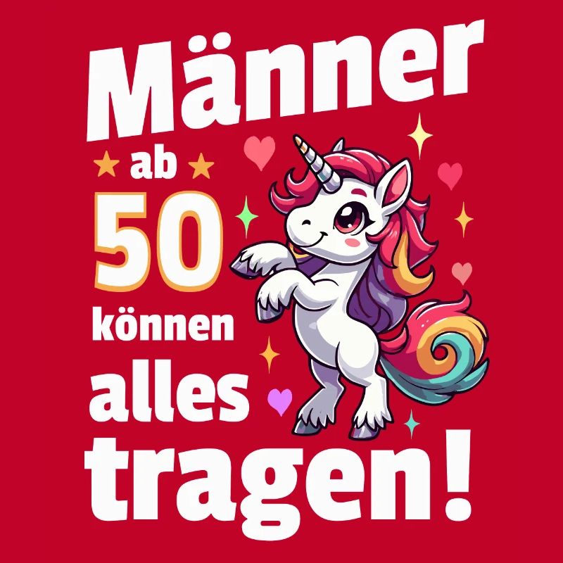 Mann 50. Geburtstag. Lustiger Spruch Geschenkidee