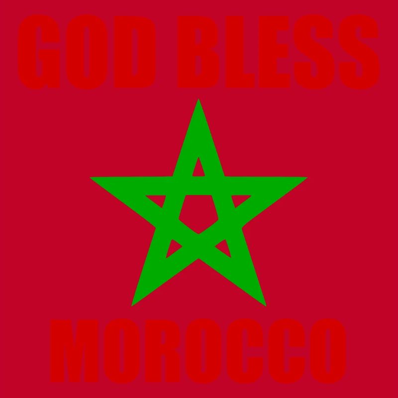 God bless morocco
