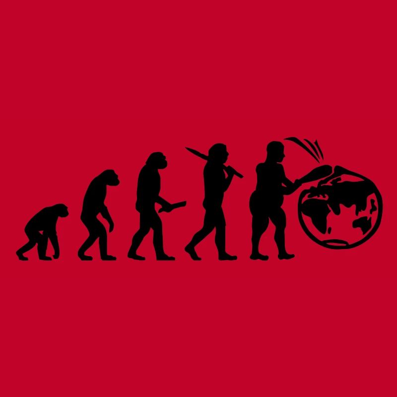 Evolution planet earth world