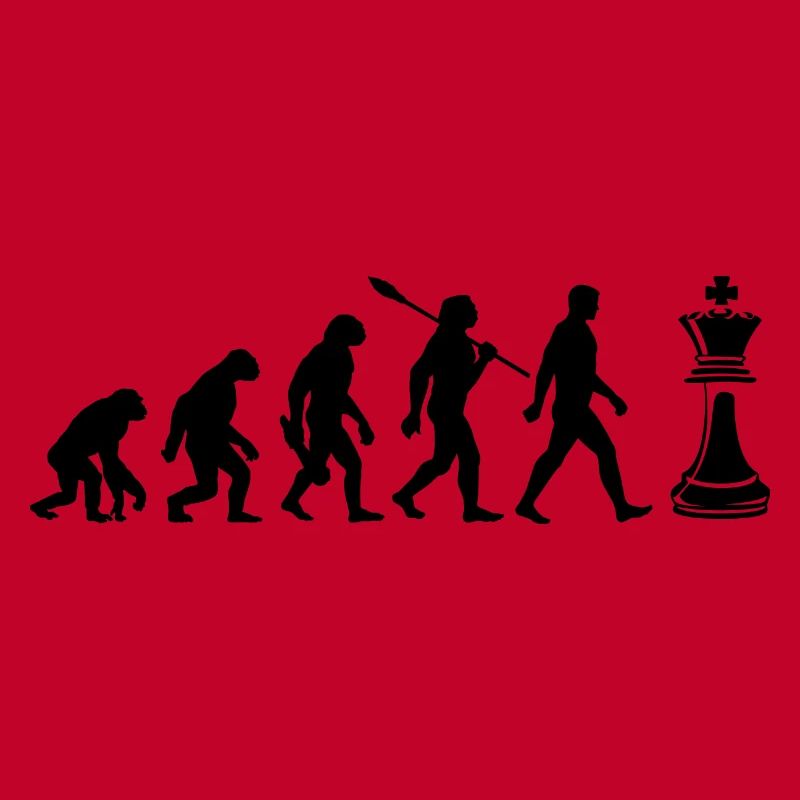 Evolution - Schach - Schachspieler