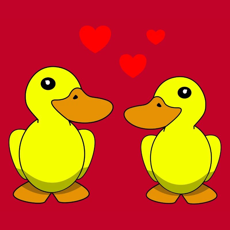Canards Saint-Valentin