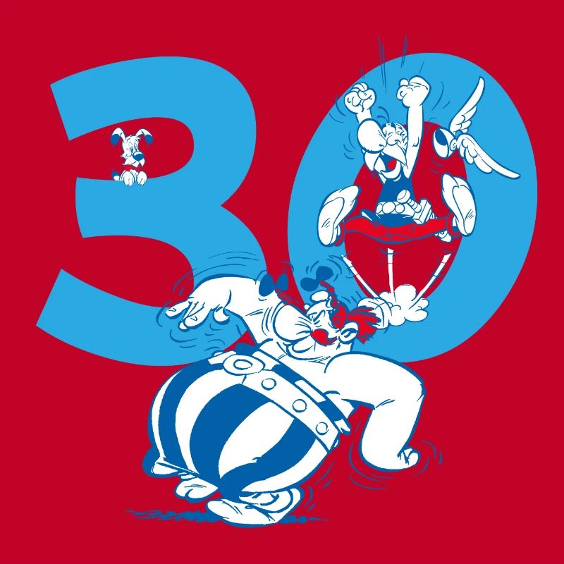 Asterix & Obelix 30th Birthday Design