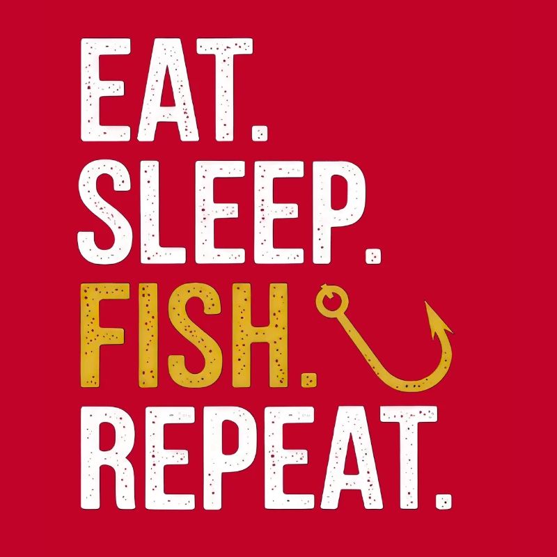 Manger dormir poisson répéter
