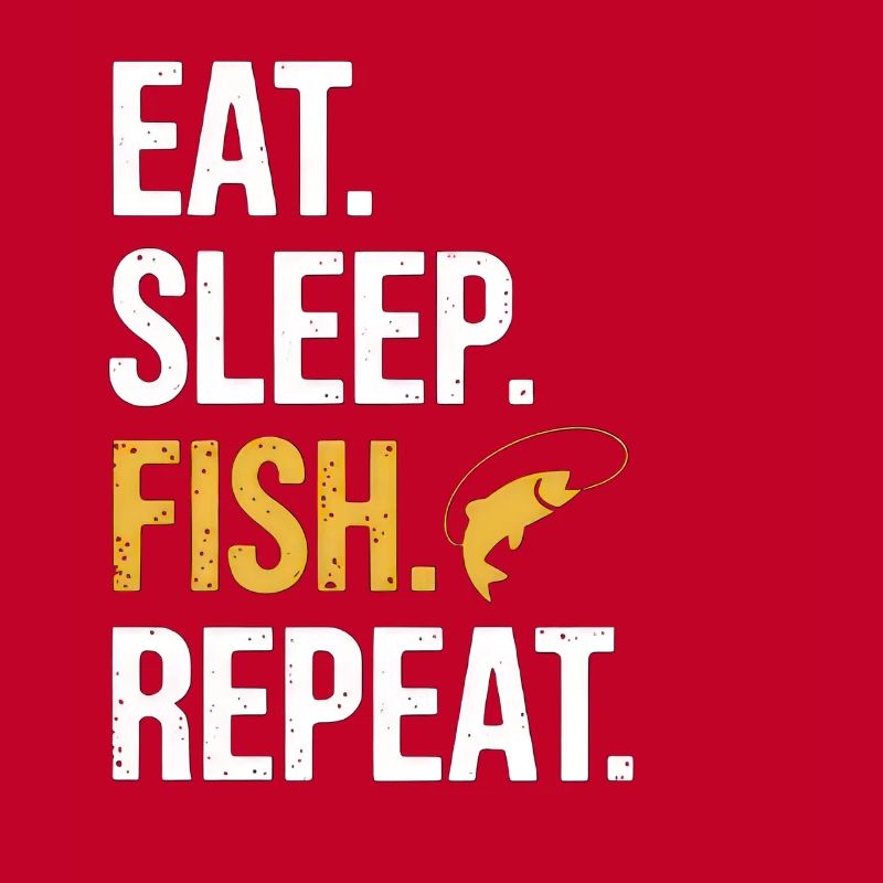 Manger dormir poisson répéter