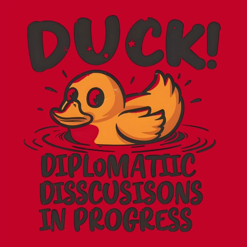 Duck! Diplomatic discussions in progress