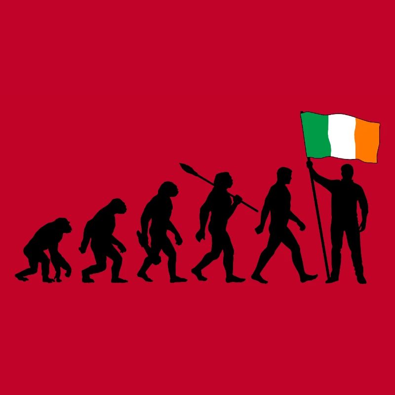 Irland - Evolution - Flagge - Nation