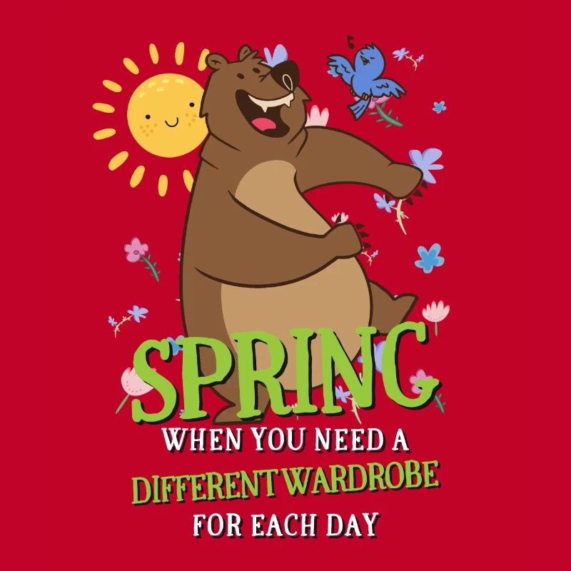 Spring When You Need A Different Wardrobe Each Day