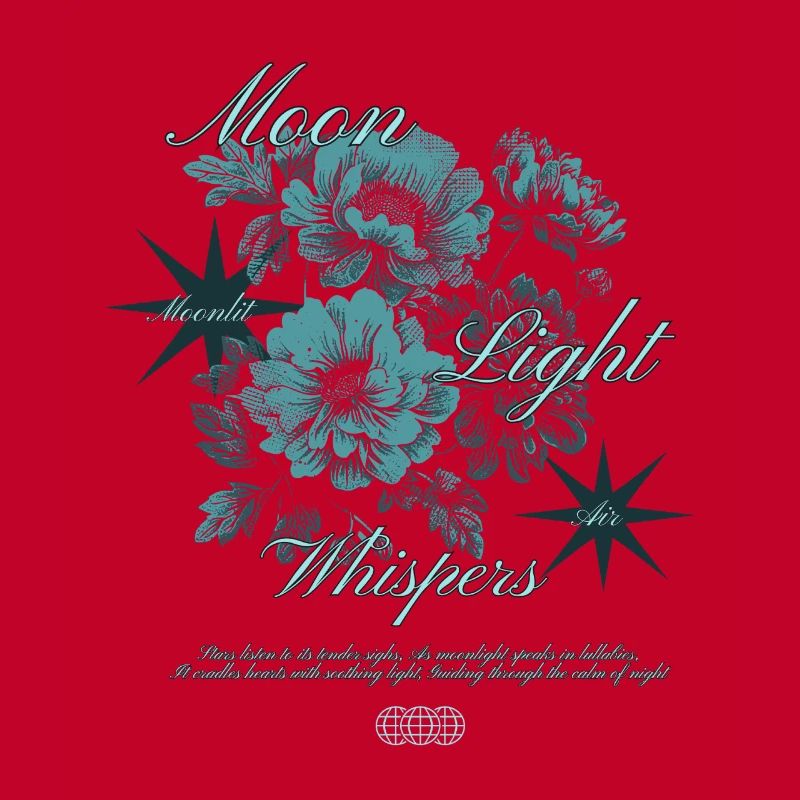 Murmures au clair de lune Conception d’art floral