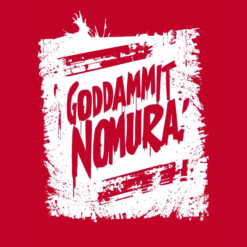 Goddammit Nomura – Conception de graffitis