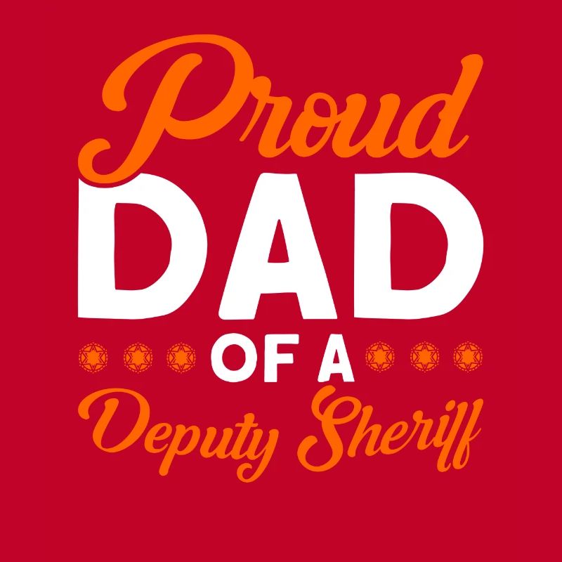 Stolzer Papa Hilfssheriff Papa Vater