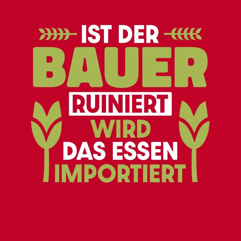 Ist der Bauer ruiniert wird das Essen importiert