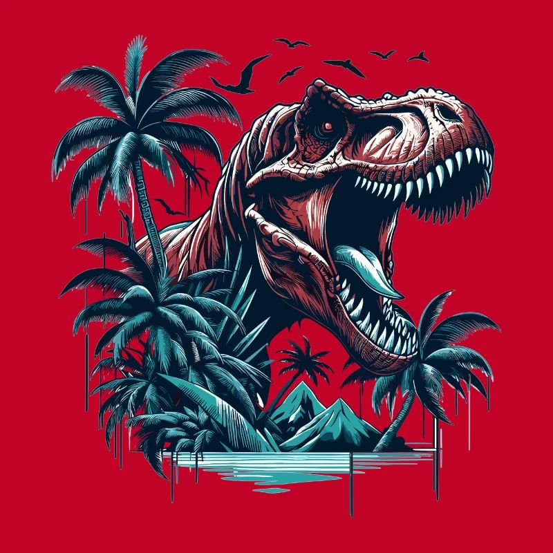 T-Rex Roars Dinosaur Dino Gift
