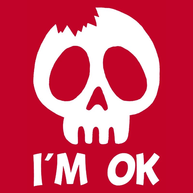 I'm fine (white)
