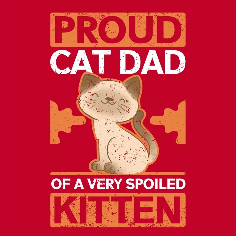 Chat Papa Chaton Propriétaire de chat Cadeau de chat
