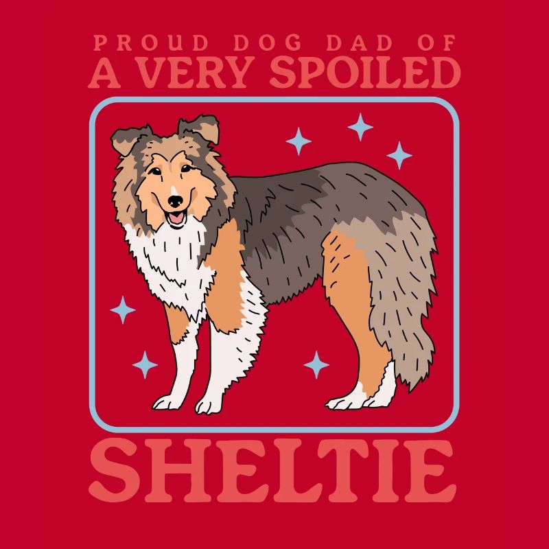 Sheltie Dad | Shetland Sheepdog Hunde Geschenk