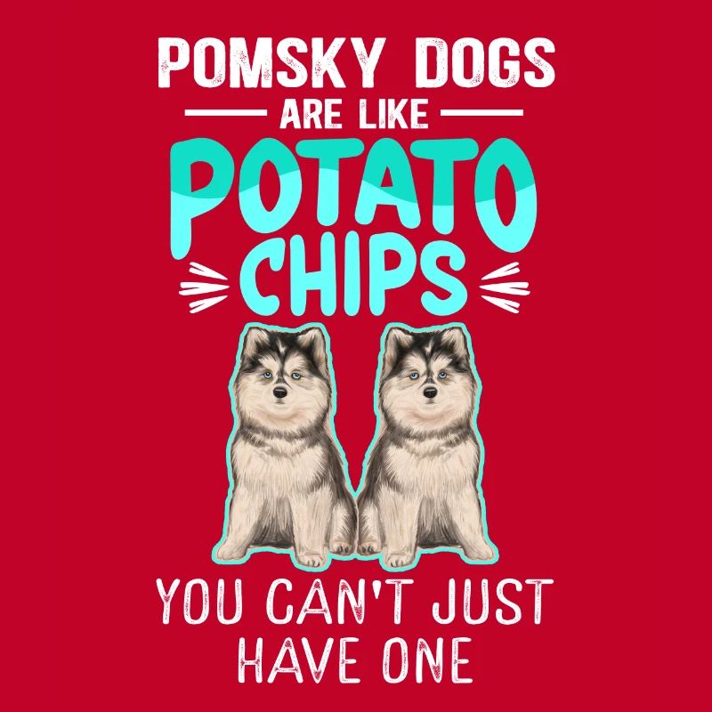 Pomsky Hunde | Pomskies Hundebesitzer Geschenk