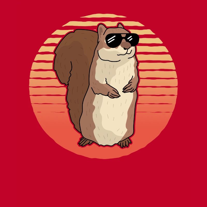 Süßes Eichhörnchen Grauhörnchen Hörnchen Geschenk