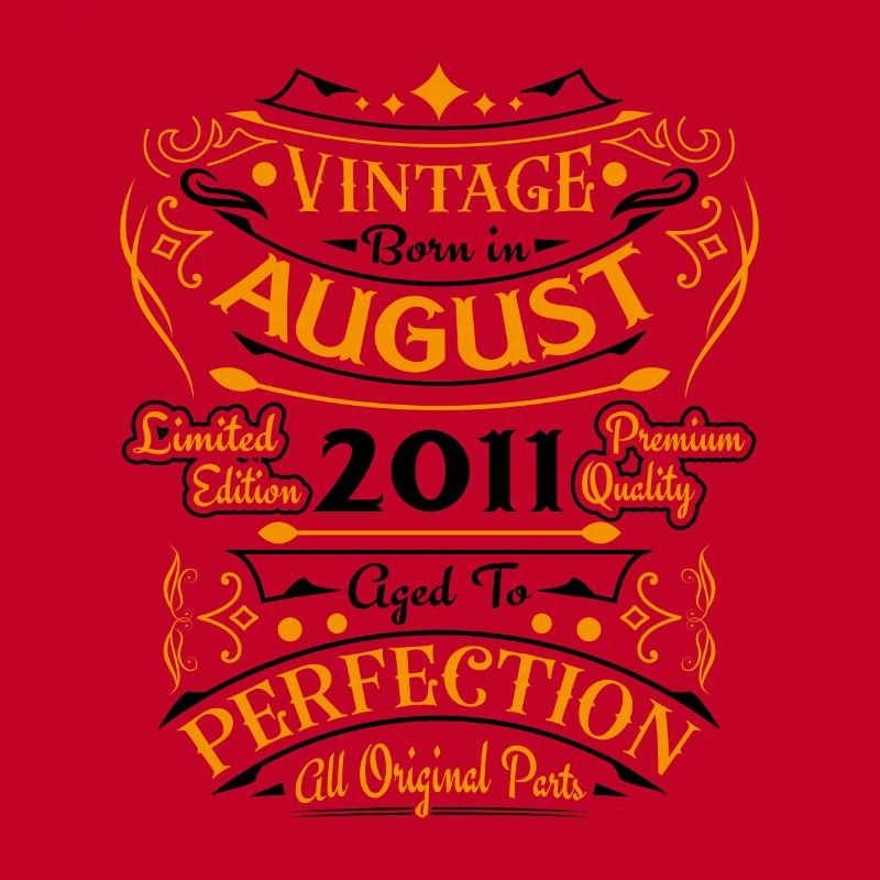 August 2011 - Geburtstag im August