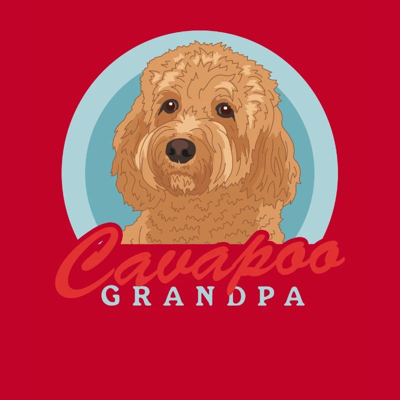 Cavapoo Grandpa Cavoodle Hundebesitzer Geschenk