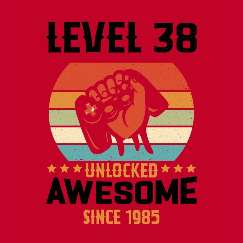 Level 38 complete 1985 Birthday Gift