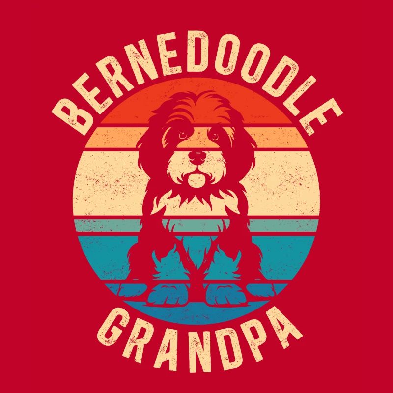 Bernedoodle Opa Hundebesitzer Geschenk