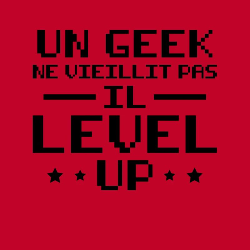 A geek doesn't get old he level up