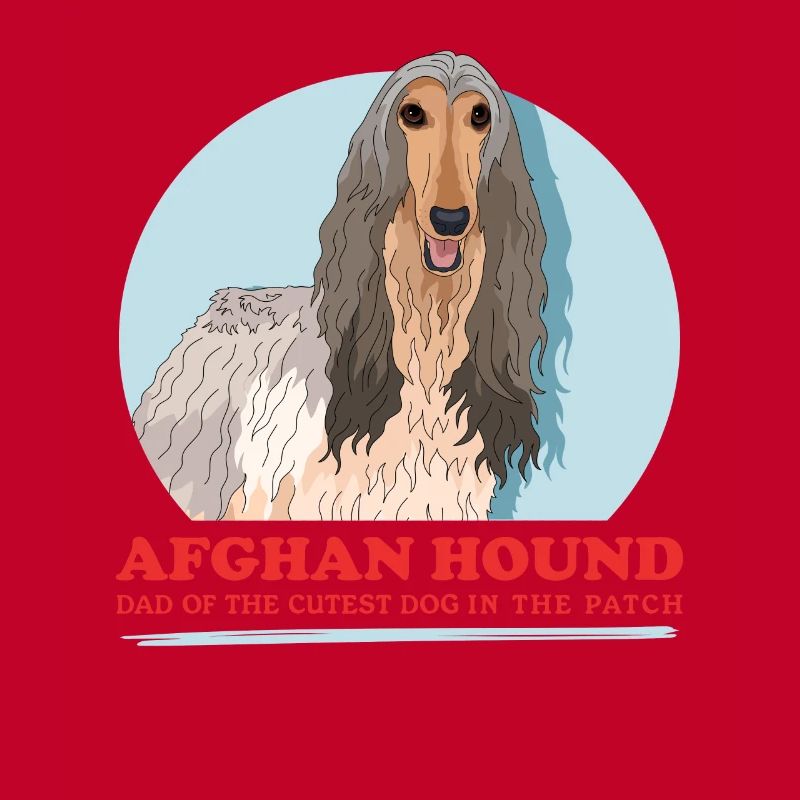 Afghanischer Windhund Dad Hundebesitzer Geschenk