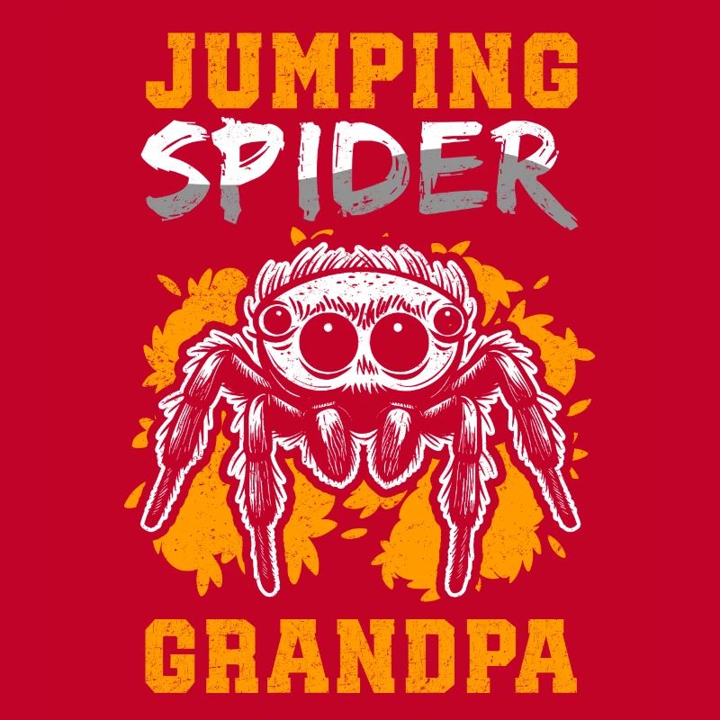 Jumping Spider Grandpa Jumping Spiders Gift