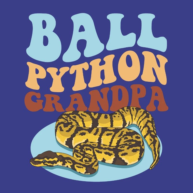 Roi Python Grand-père Python serpent cadeau