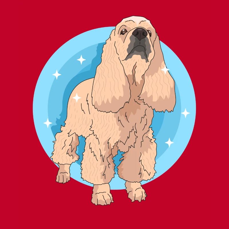 Cocker américain Spaniel chien cadeau