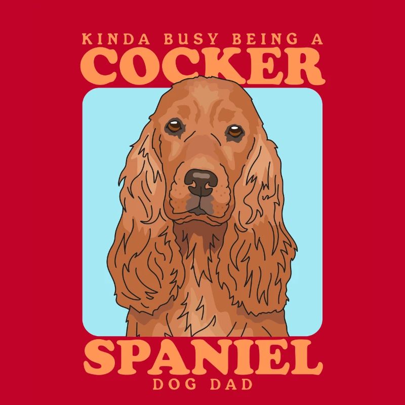 Cocker Spaniel Dad Cocker Spaniel Cadeau