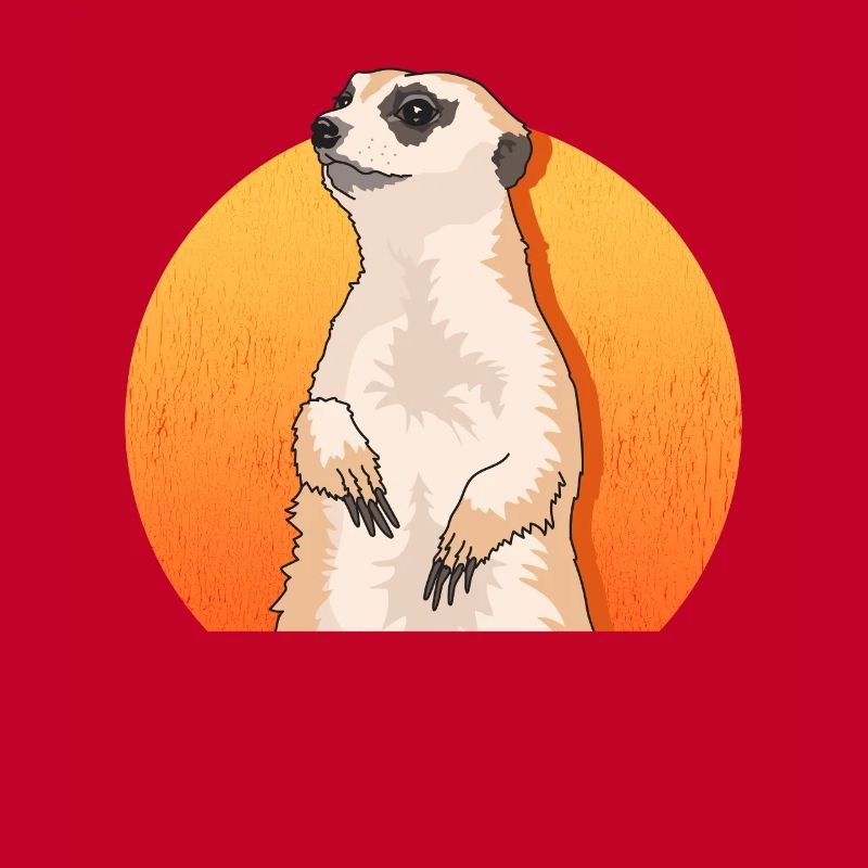 Erdmännchen süßes Erdmännchen Geschenke