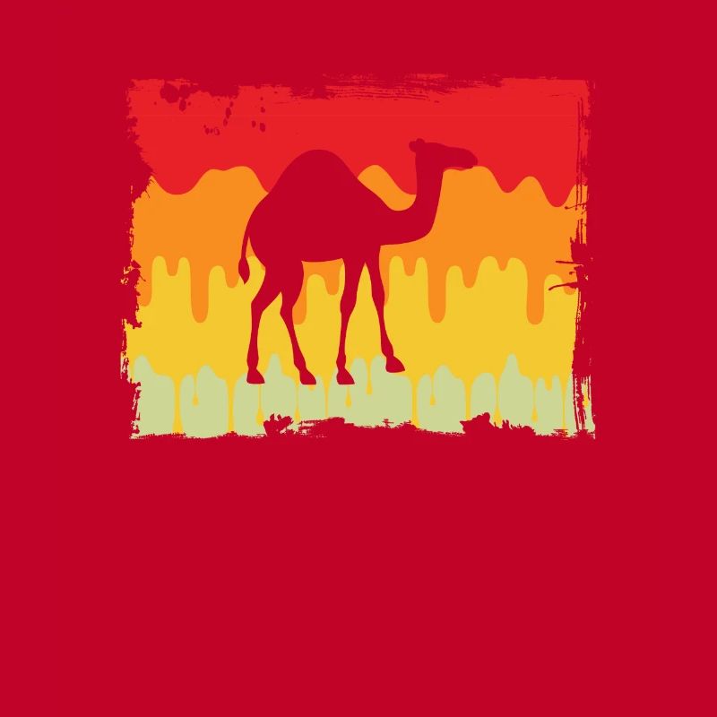 Dromadaire rétro