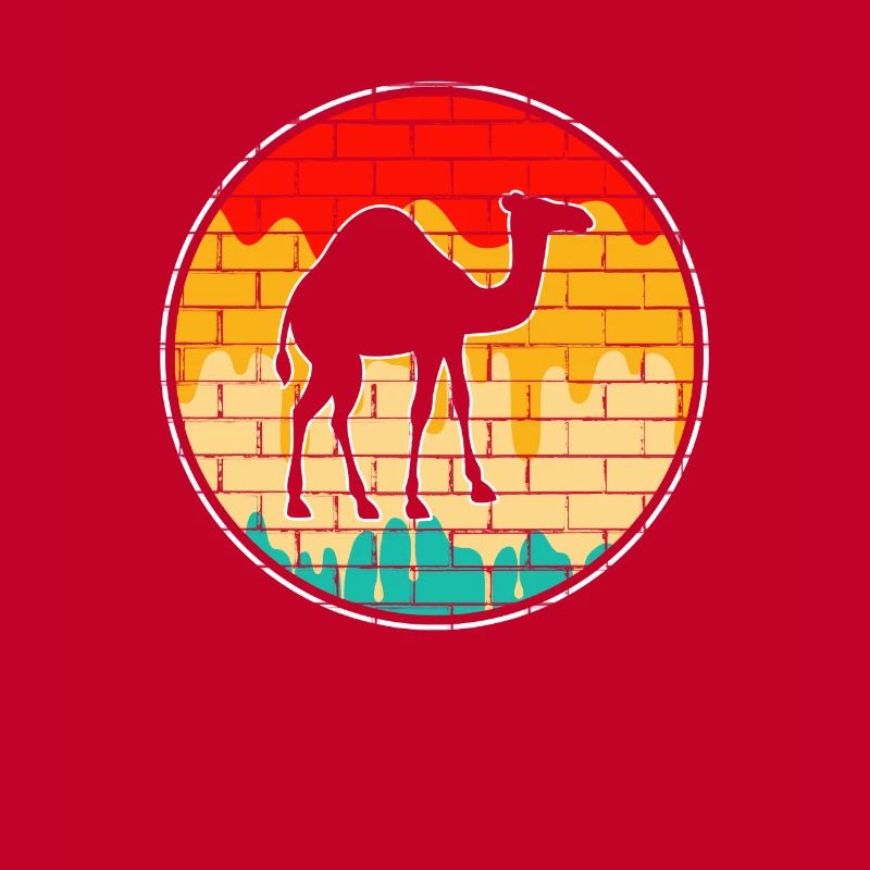 Dromadaire rétro