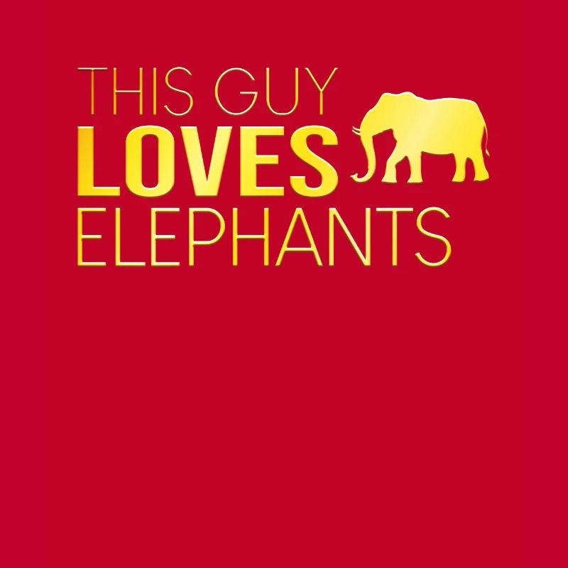 Ce type aime les éléphants
