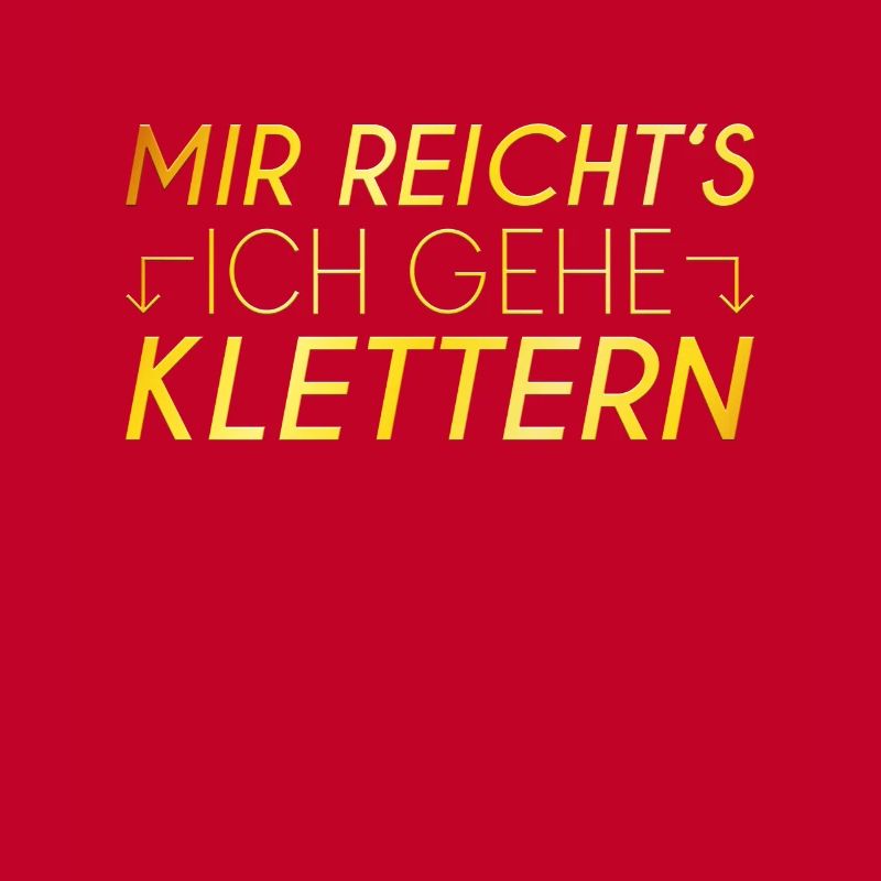 Klettern Spruch