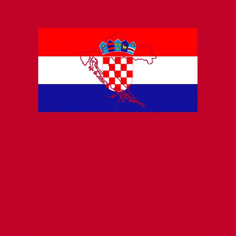 Drapeau de la Croatie